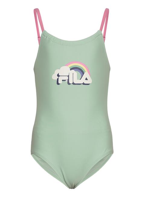 Se FILA Sinah Swimsuit FILA Green ved Booztlet