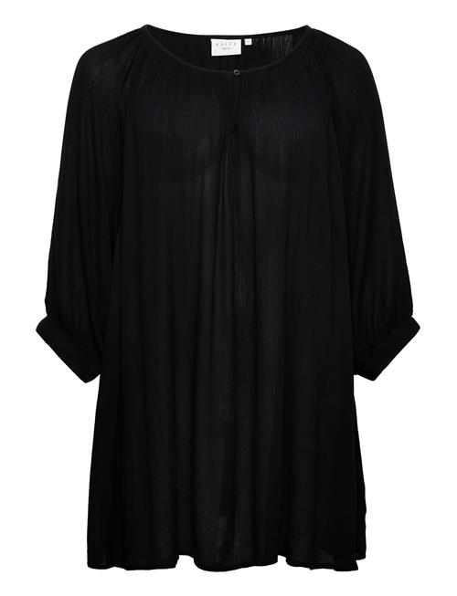 Kaffe Curve Kcami 3/4 Sl Tunic Kaffe Curve Black