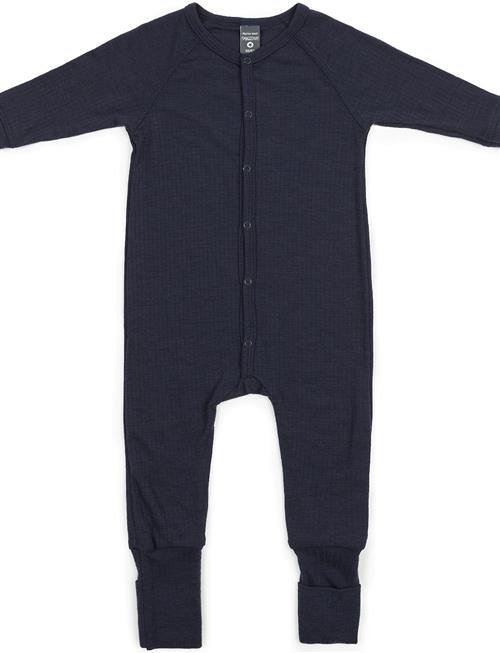 Night Suit, Navy Drop Needle, Merino Wool Smallstuff Navy