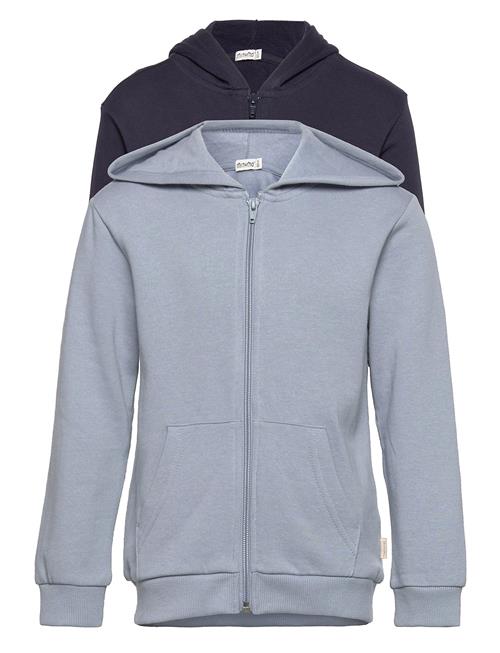 Minymo Sweat Jacket W. Hood Minymo Blue