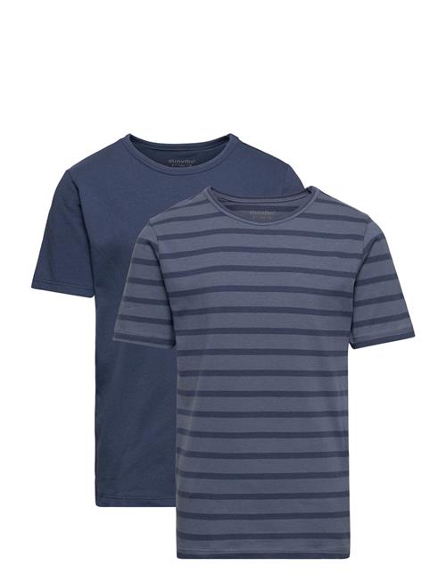 Minymo Basic 32 -T-Shirt Ss Minymo Blue