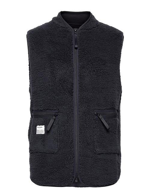 Se Resteröds Fleece Vest Recycled Resteröds Black ved Booztlet