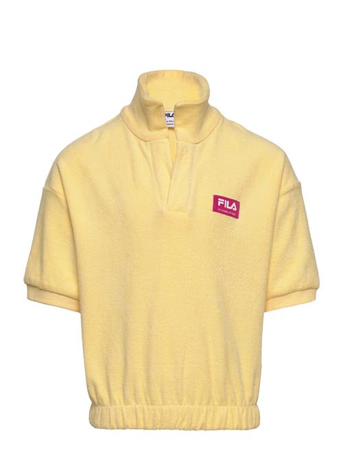 FILA Taben-Rodt Toweliing Knit Polo FILA Yellow