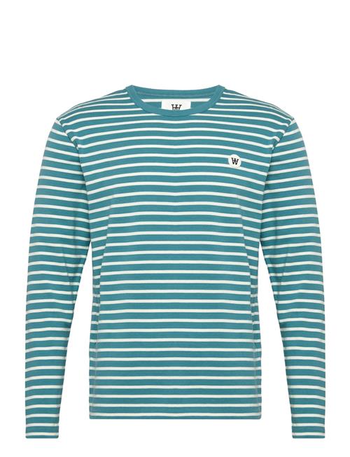 Double A by Wood Wood Mel Stripe Long Sleeve Gots Double A By Wood Wood Blue