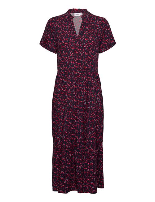 Edasz Ss Maxi Dress Saint Tropez Navy