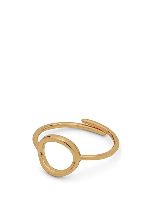 Pilgrim Lulu Recycled Stack Ring Pilgrim Gold