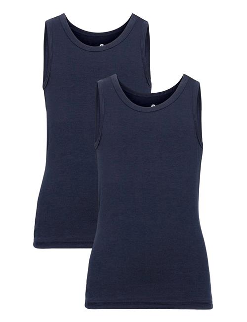 Se JBS of Denmark Jbs Of Dk Boys 2-Pack Singlet JBS Of Denmark Navy ved Booztlet