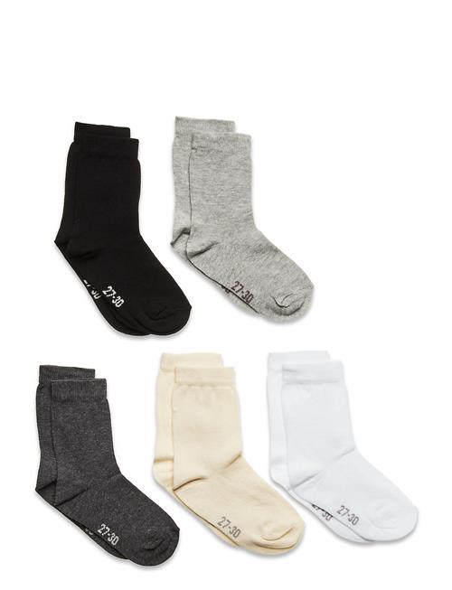 Minymo Ankle Sock - Multi Minymo Grey