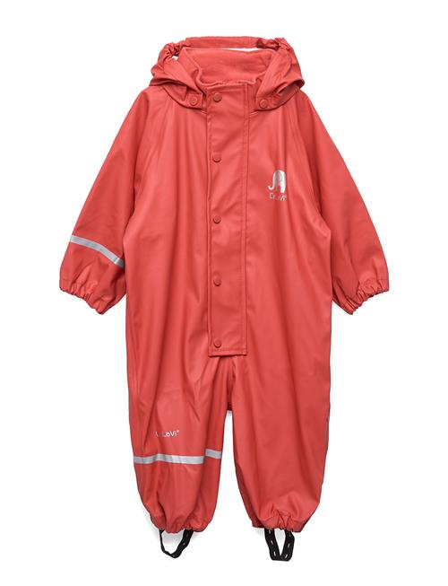 Se CeLaVi Rainwear Suit -Solid Pu CeLaVi Red ved Booztlet