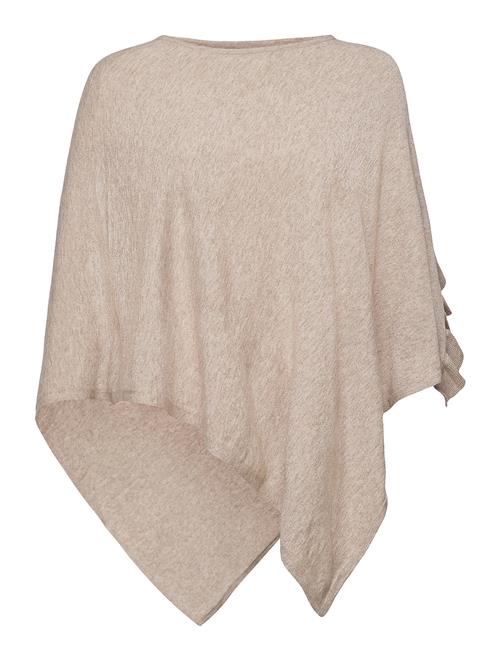 Cream Odettecr Poncho Cream Beige