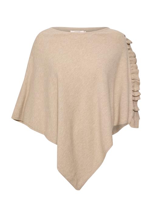 Odettecr Poncho Cream Beige