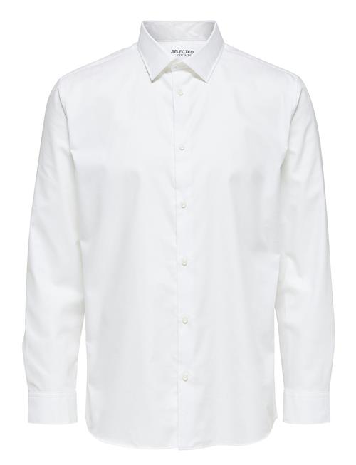 Slhregethan Shirt Ls Classic Noos Selected White