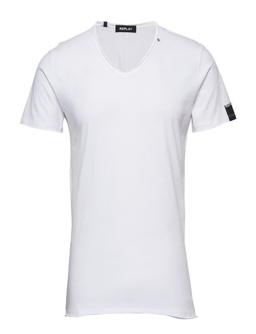 Se Replay T-Shirt Replay White ved Booztlet