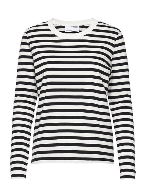 Selected Femme Slfstandard Ls Tee Str Noos Selected Femme Black