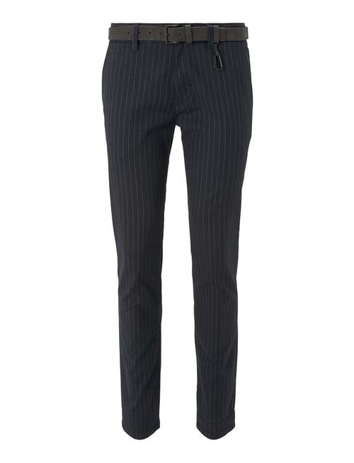 Se Tom Tailor Structured Straight Chino Tom Tailor Navy ved Booztlet