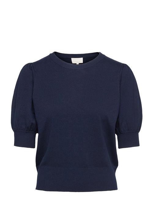 Liva Knit Tee Minus Navy