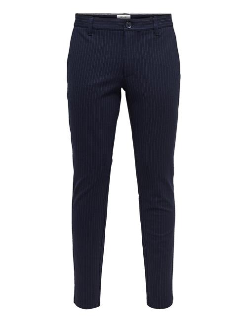 Se ONLY & SONS Onsmark Pant Stripe Gw 3727 Noos ONLY & SONS Navy ved Booztlet