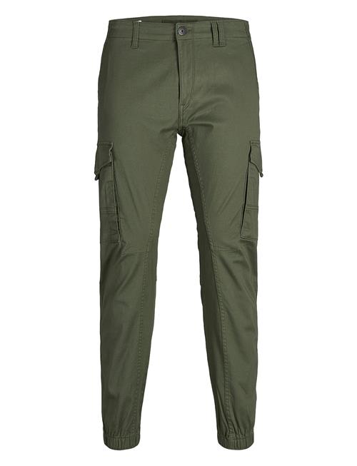 Se Jack & Jones Jpstpaul Flake Cargo Olive Night Noos Jack & J S Green ved Booztlet