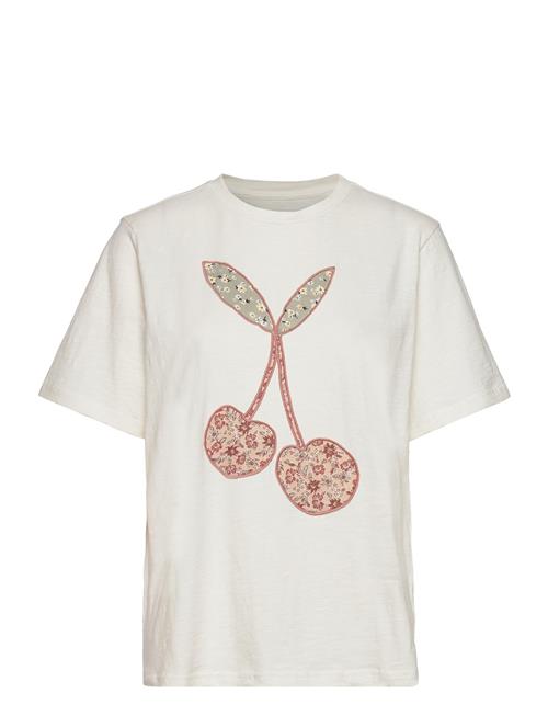 Se Sofie Schnoor T-Shirt Sofie Schnoor Cream ved Booztlet