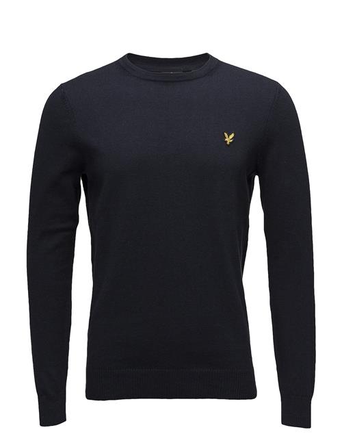 Lyle & Scott Cotton Merino Crew Jumper Lyle & Scott Navy