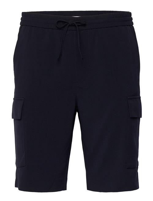 Lindbergh Relaxed Suit Cargo Shorts Lindbergh Navy