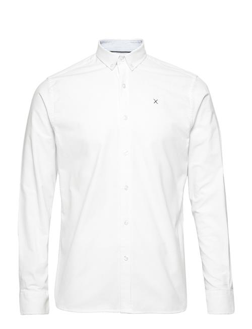 Clean Cut Copenhagen Oxford Stretch Plain L/S Clean Cut Copenhagen White