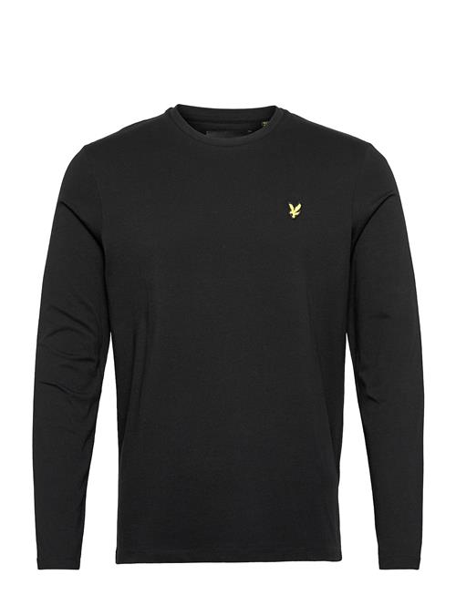 Se Lyle & Scott Plain L/S T-Shirt Lyle & Scott Black ved Booztlet