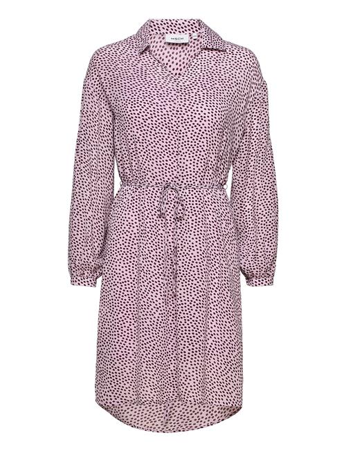 MSCH Copenhagen Nathea Rikkelie Ls Dress Aop MSCH Copenhagen Pink