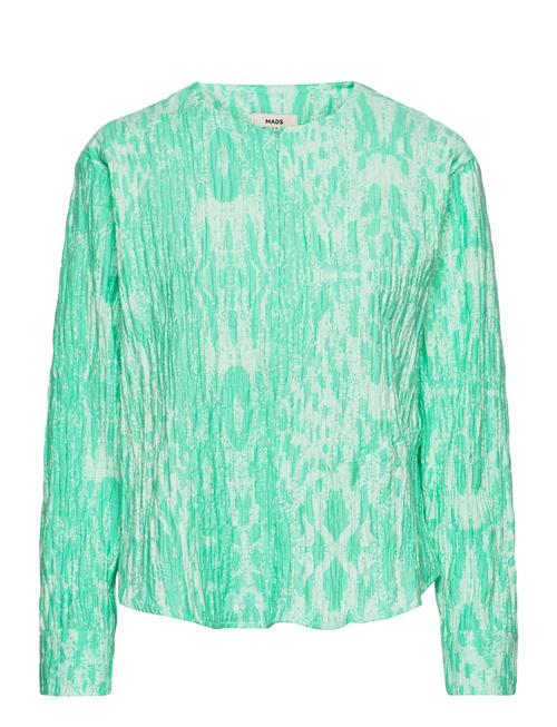 Chakra Fleur Shirt Aop Mads Nørgaard Green