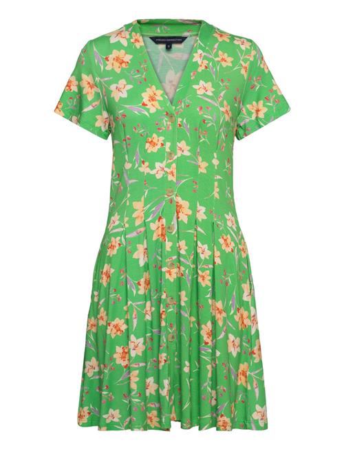 Camille Meadow V Neck Dress French Connection Green