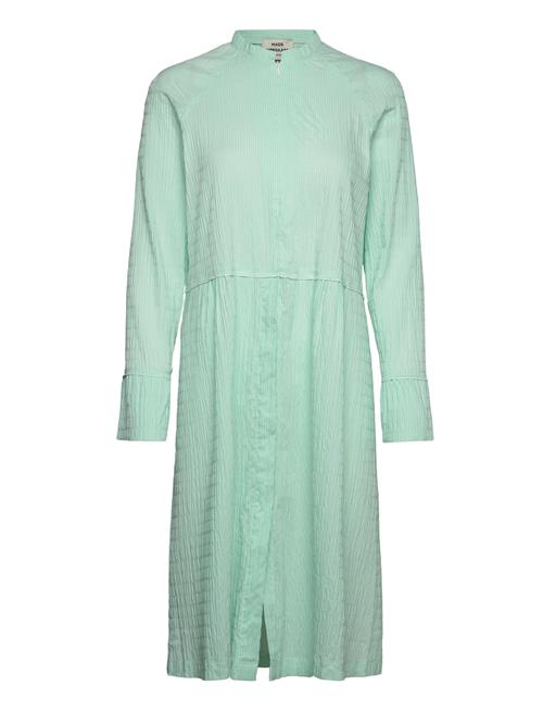 Mads Nørgaard Crinckle Pop Dupina Dress Mads Nørgaard Green