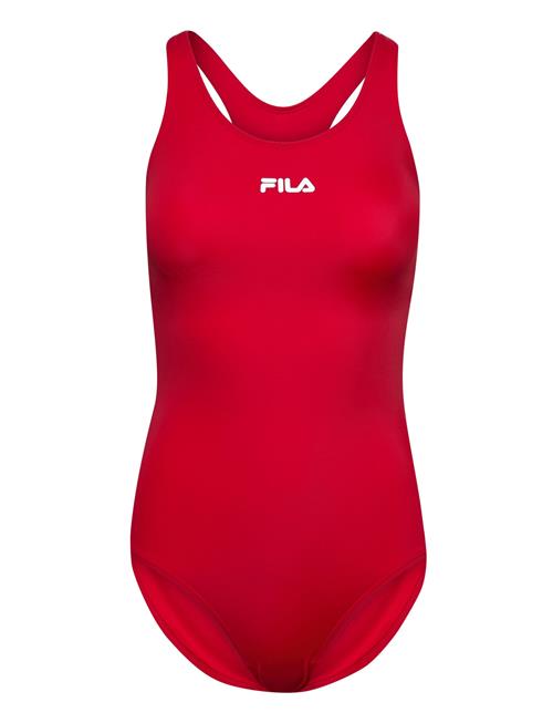 FILA Saki Racer Back Swimsuit FILA Red