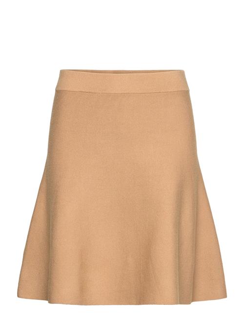 Octavia Knit Skirt Second Female Beige