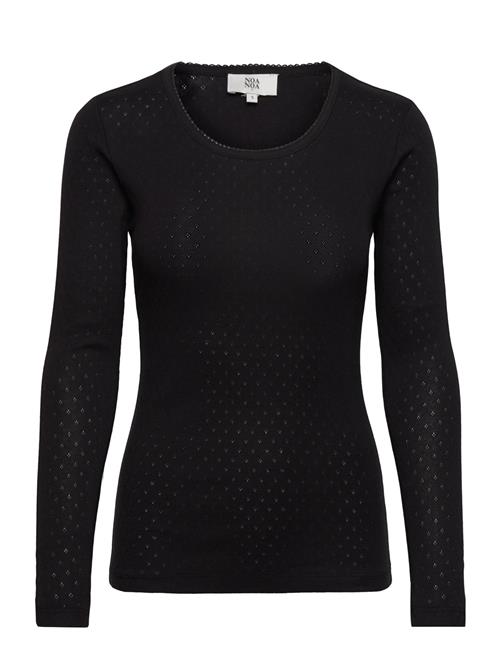 Noa Noa Sofiann T-Shirt Long Sleeve Noa Noa Black