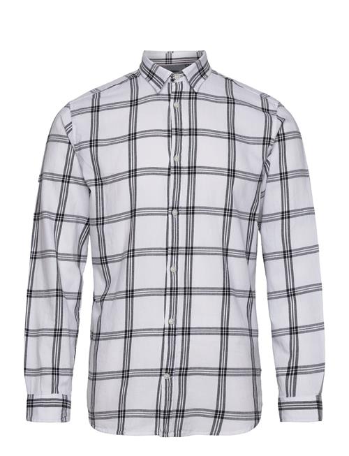 Jack & Jones Jjegingham Twill Shirt L/S Jack & J S White