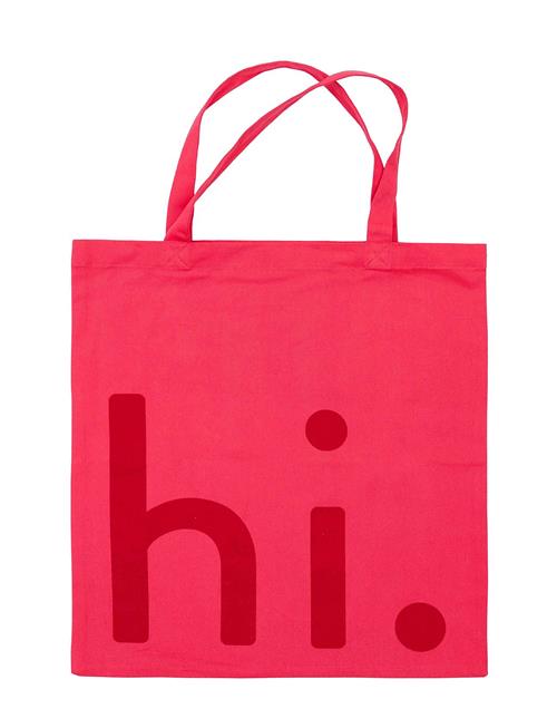 Design Letters Dl Tote Bag Design Letters Pink