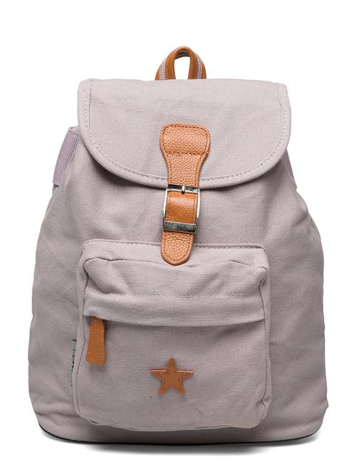 Smallstuff Baggy Back Pack, Rose Lavender With Leather Star Smallstuff Purple