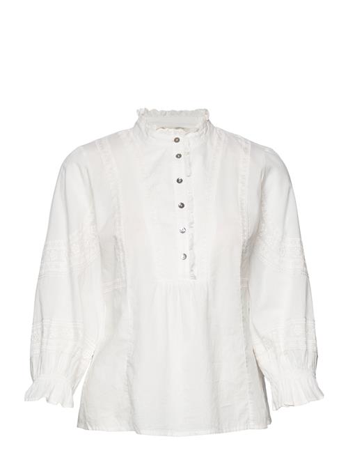 ODD MOLLY Cassandra Blouse ODD MOLLY White