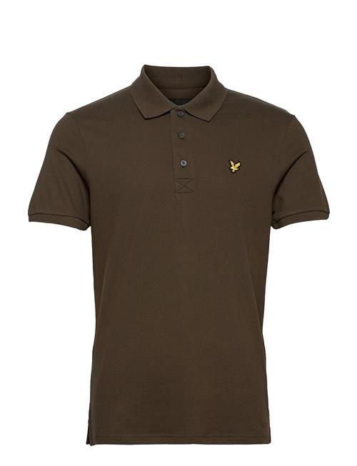 Lyle & Scott Plain Polo Shirt Lyle & Scott Green