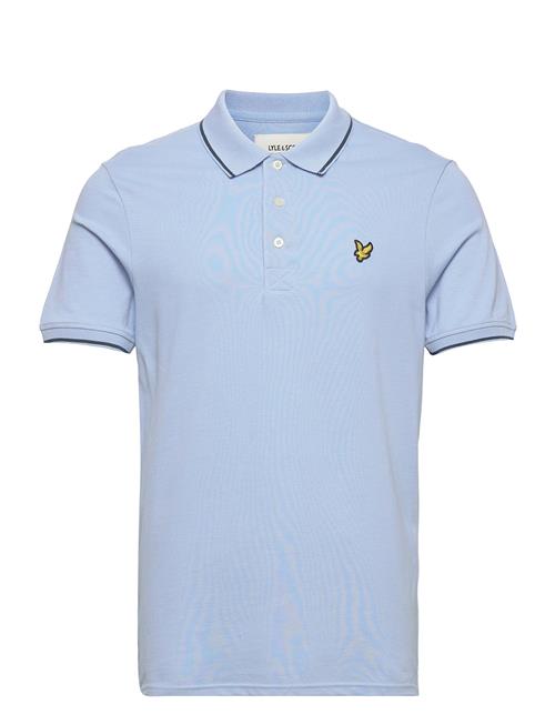 Se Lyle & Scott Tipped Polo Shirt Lyle & Scott Blue ved Booztlet