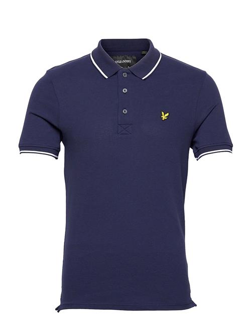 Se Lyle & Scott Tipped Polo Shirt Lyle & Scott Blue ved Booztlet