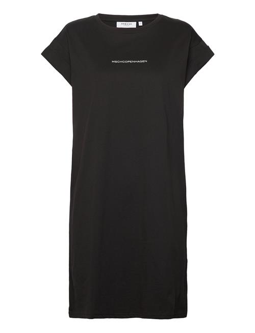 MSCH Copenhagen Mschalvidera Organic Small Logo Dress MSCH Copenhagen Black