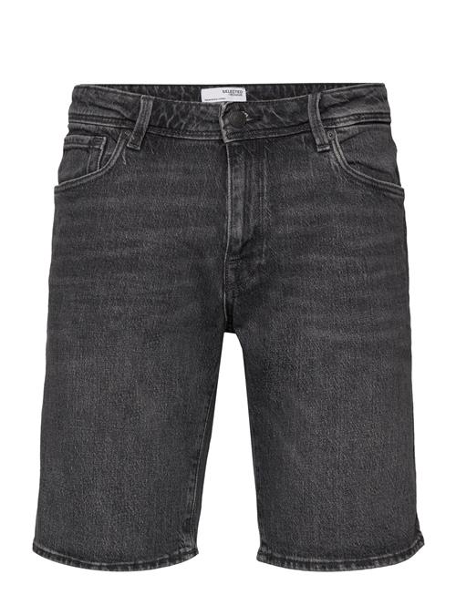 Selected Homme Slhalex 32304 Black Wash Shorts W Selected Homme Black