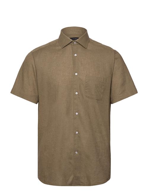 Bruun & Stengade Bs Gandia Casual Modern Fit Shirt Bruun & Stengade Khaki