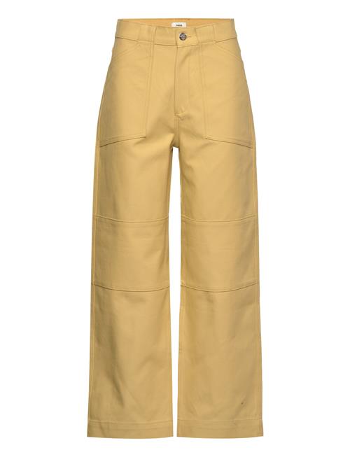 Se Mads Nørgaard Heavy Twill Krauer Pants Mads Nørgaard Yellow ved Booztlet