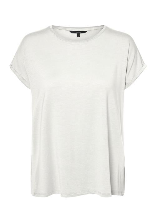 Vmava Plain Ss Top Gajrs Vero Moda White