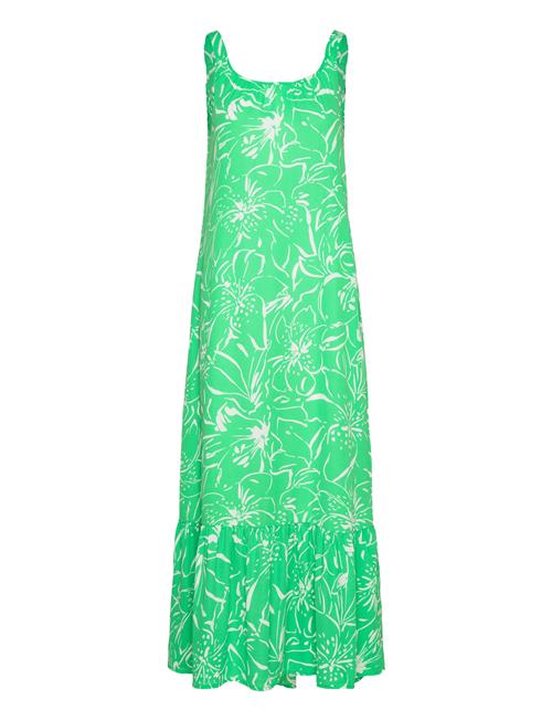 ONLY Onlalma Life Poly Noemi Long Dress Aop ONLY Green