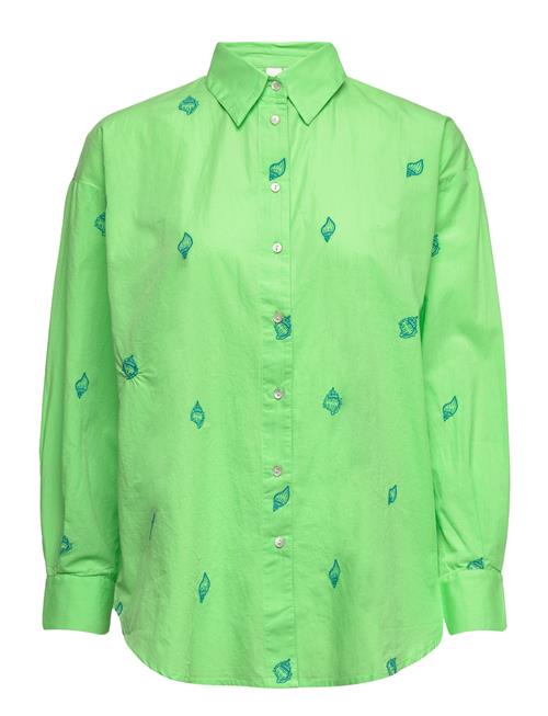 YAS Yasshello Ls Over Shirt S. YAS Green