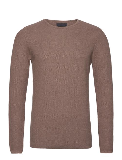 Clean Cut Copenhagen Lauritz Crew Knit Clean Cut Copenhagen Brown