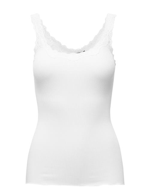 Rwbabette Silk Sl Deep Back Lace To Rosemunde White